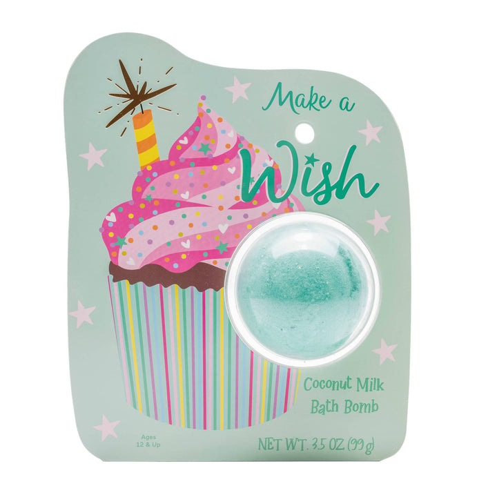 Birthday Cupcake Clamshell Bath Bomb
