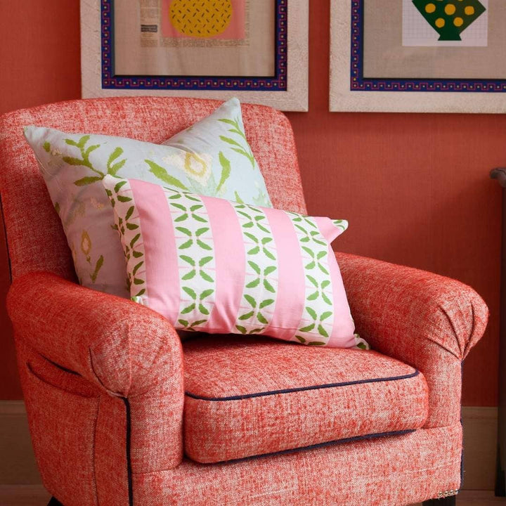 Petal Stripe Pillow
