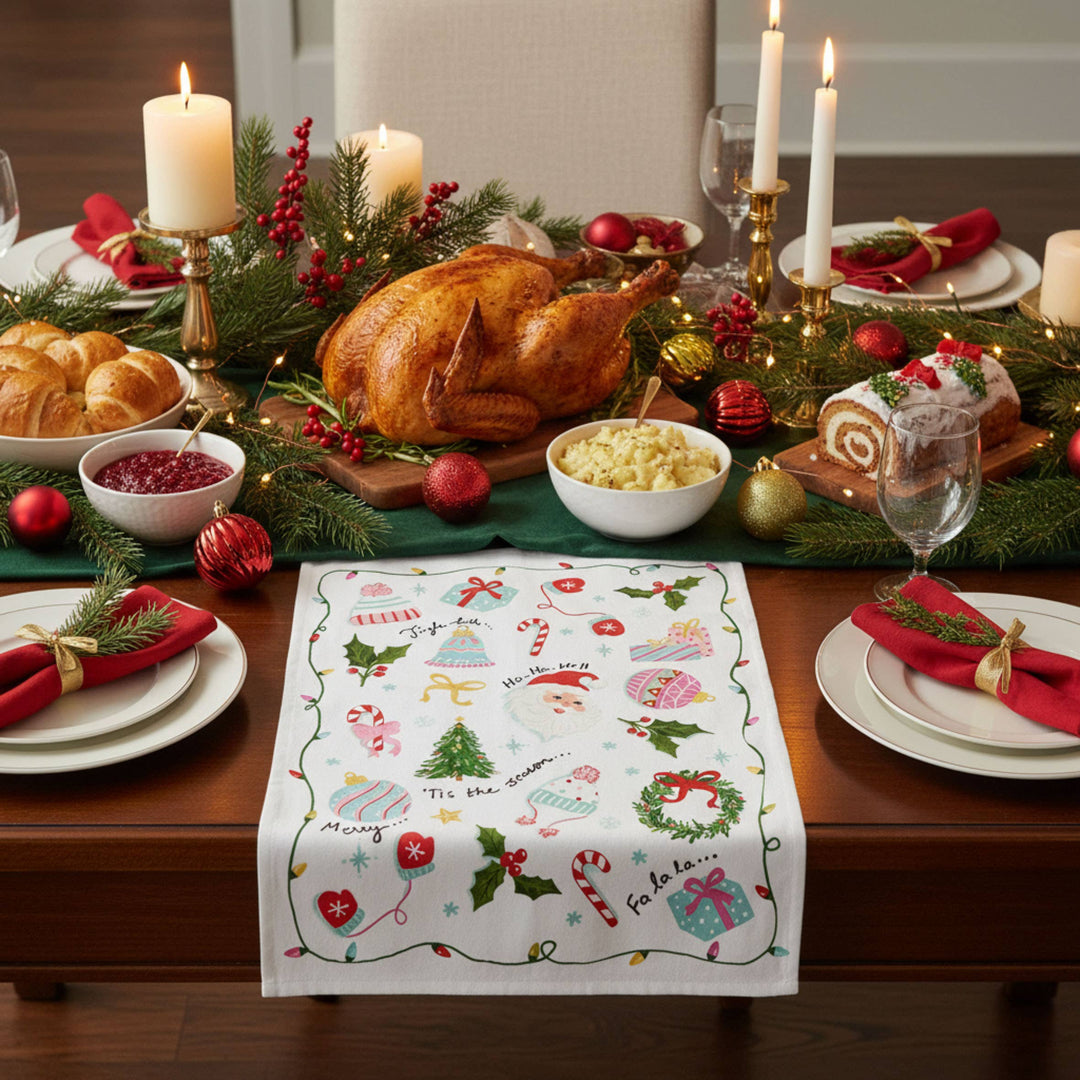 Holiday Icon Kitchen Towel