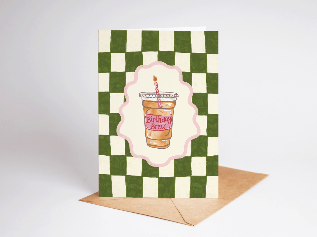Birthday Brew Card