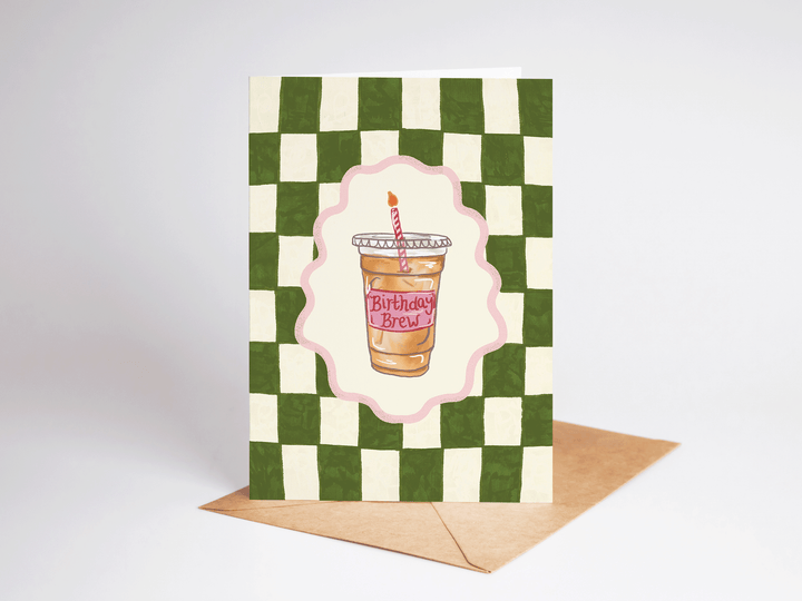 Birthday Brew Card
