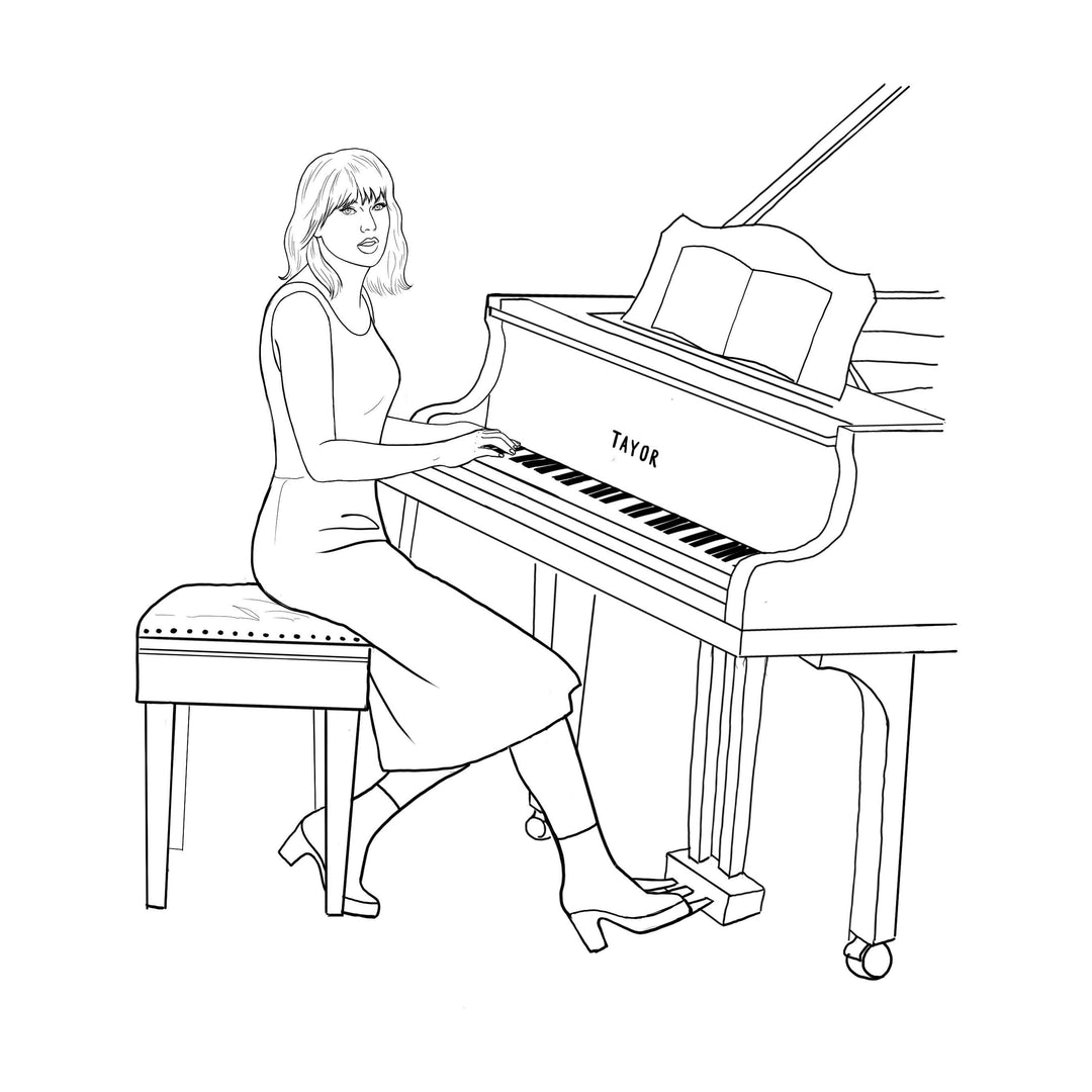 Taylor Swift Coloring book