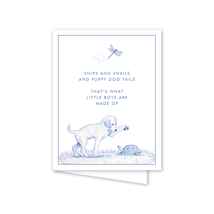 Snips and Snails Card