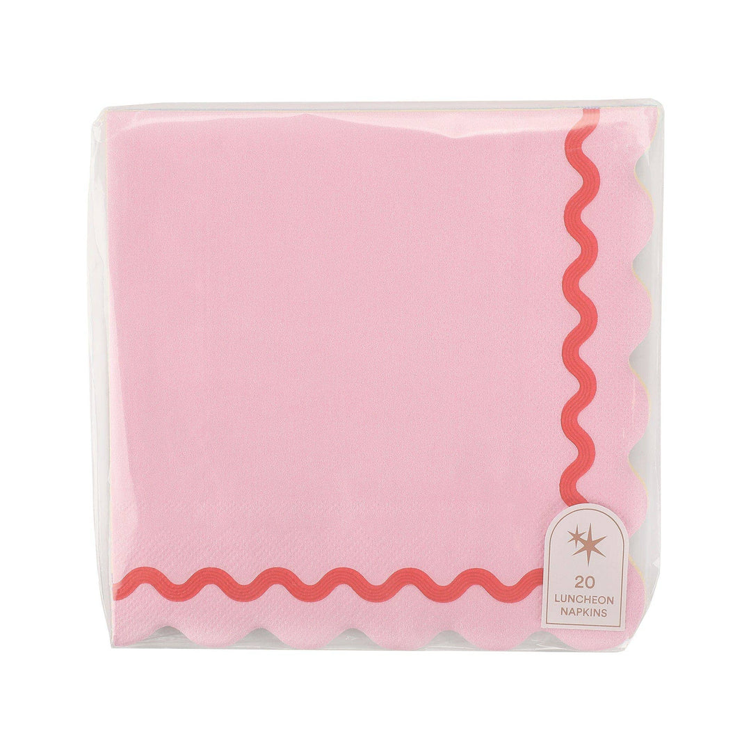 Rainbow Ric Rac Napkins