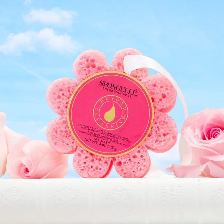 Bulgarian Rose Flower Sponge