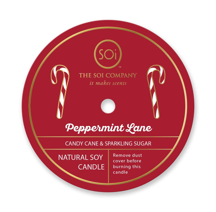 Peppermint Icon Candle