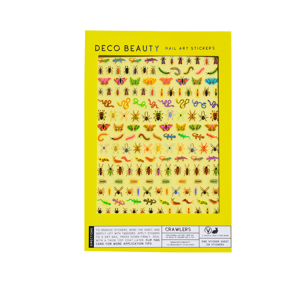 Crawlers Nail Art Stickers