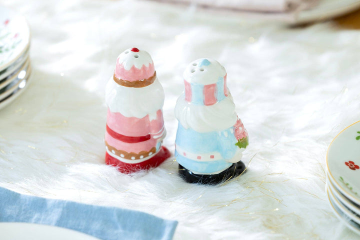 Pastel Nutcrackers Salt and Pepper Set