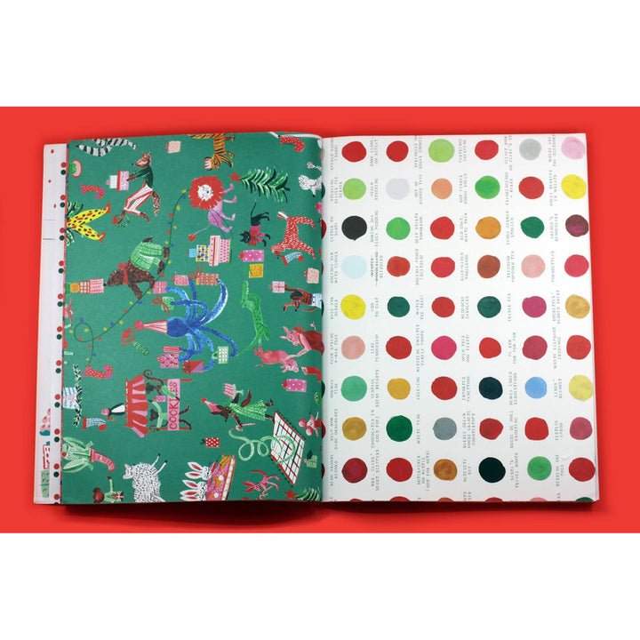 Very Delightful Holiday Wrapping Paper Book