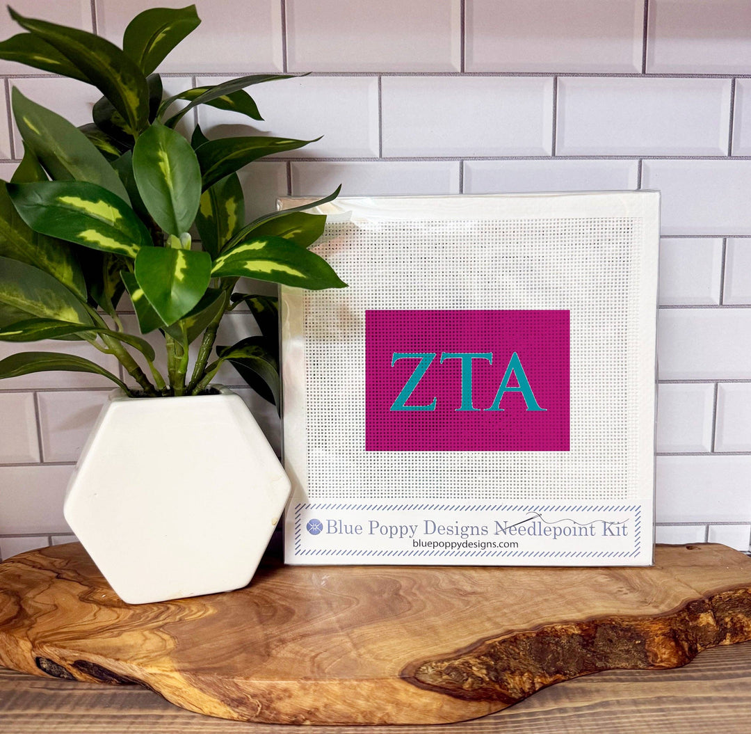 Zeta Tau Alpha Needlepoint Kit