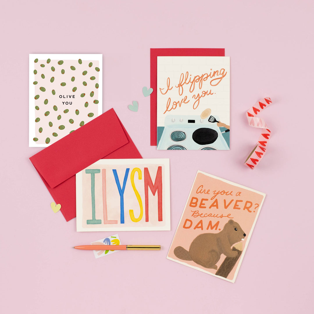 Olive You Card