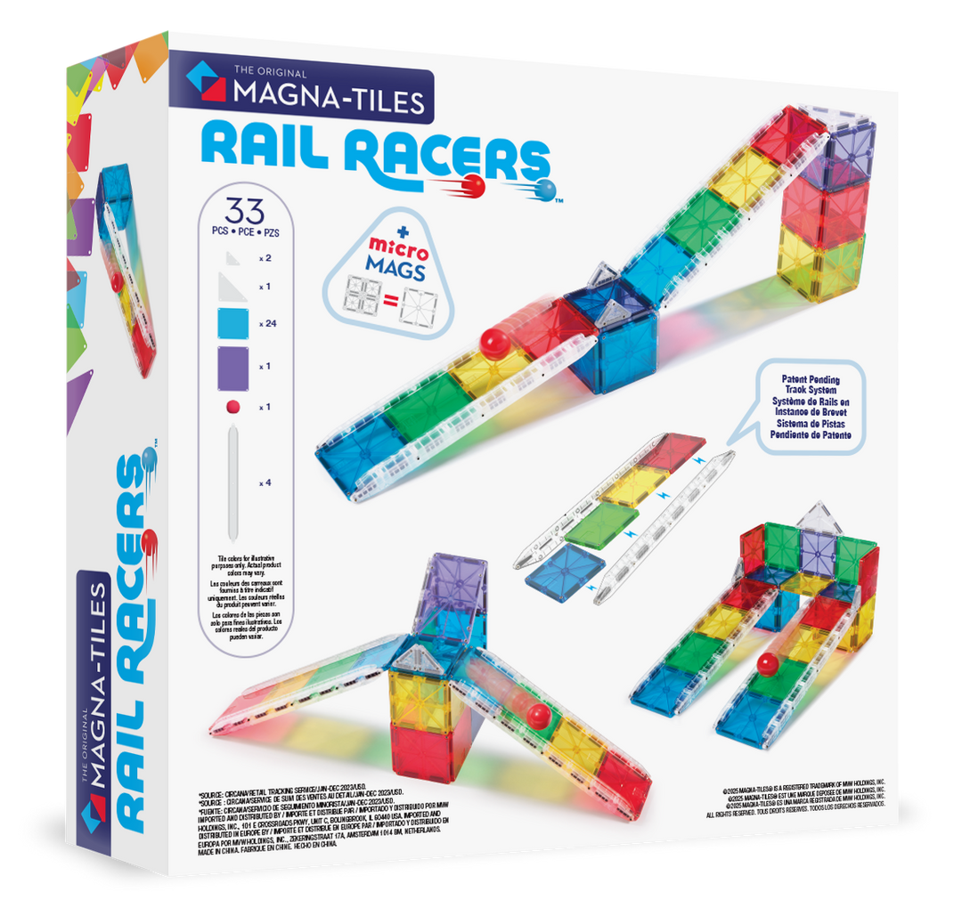 Magna-Tiles Rail Racers
