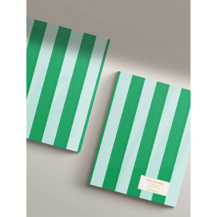 Cabana Striped Perfect Bound Journal