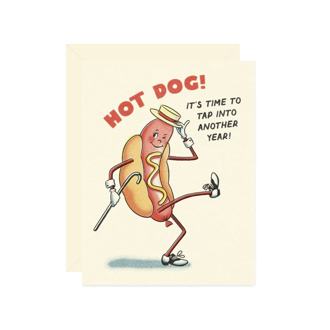 Hot Dog Tap Dance Card