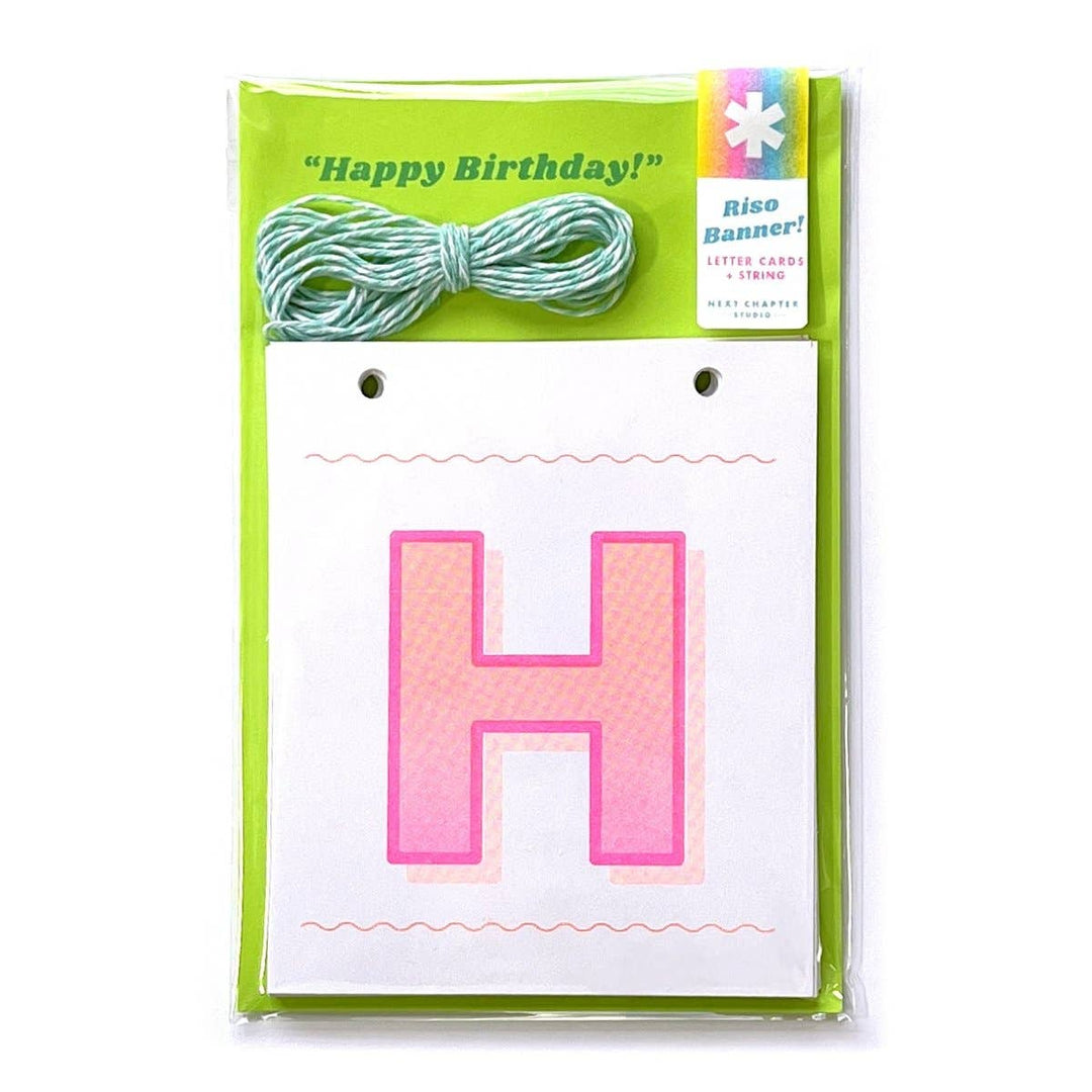 Happy Birthday Banner Kit