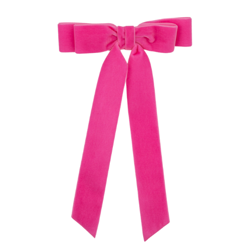 Long Bow Barrette: Red