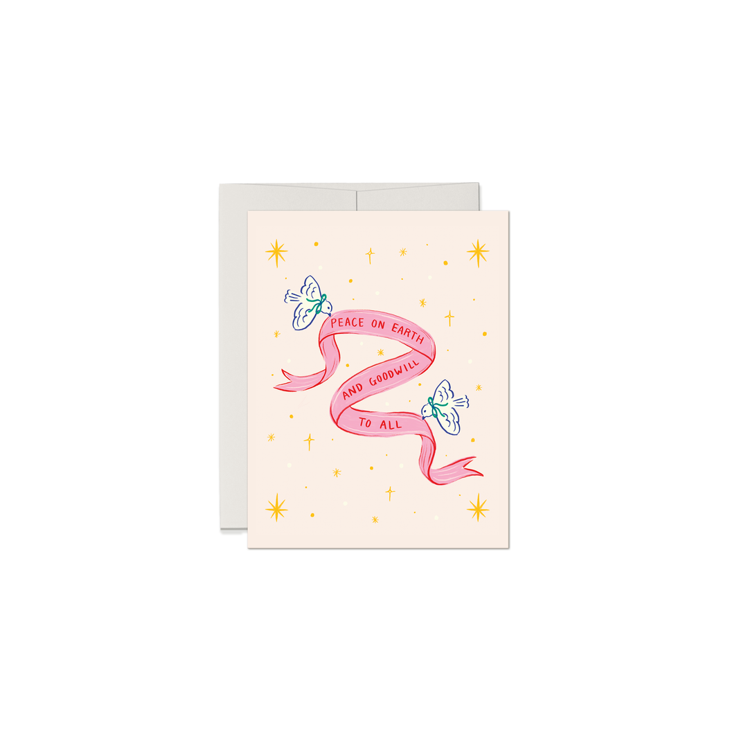 Peace on Earth Christmas Card