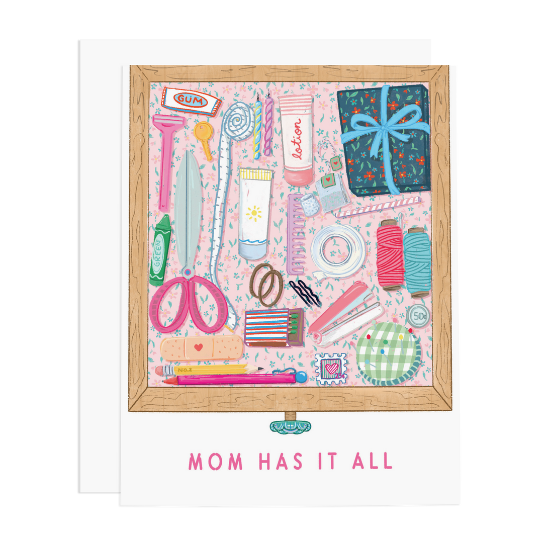 Mom's Drawer Card