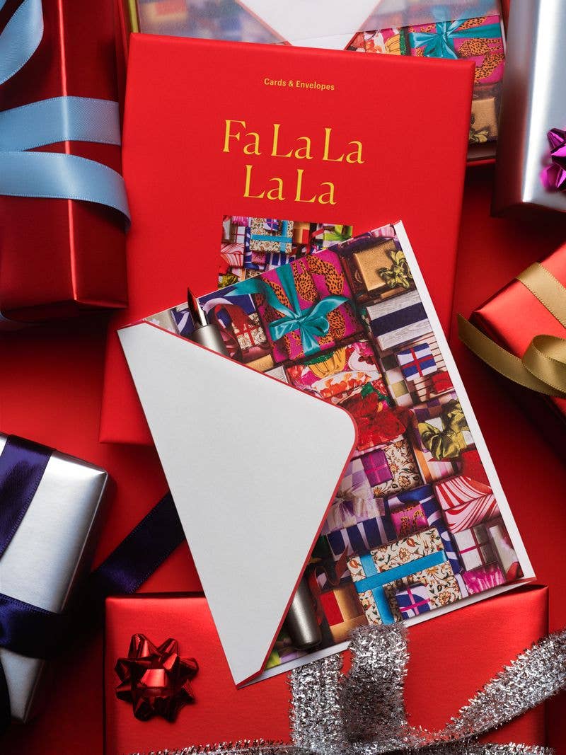 Fa La La La La Stationery Set