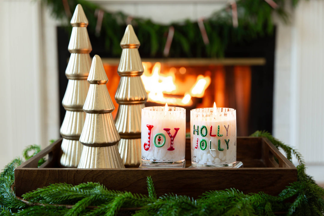Holly Jolly Holiday Candle