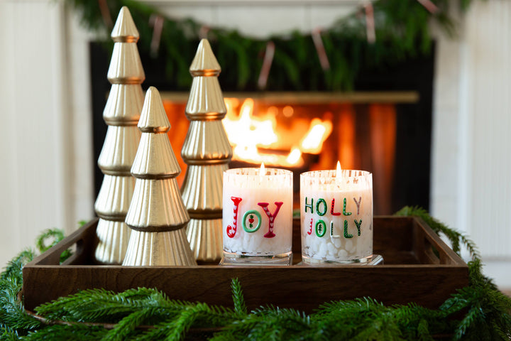 Holly Jolly Holiday Candle