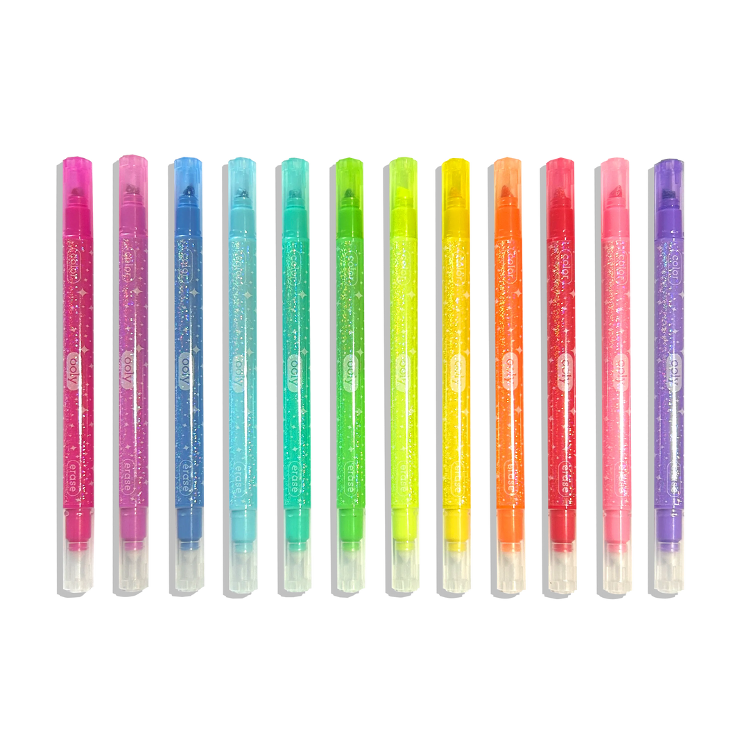 Make no Mistake! Glittery Erasable Markers