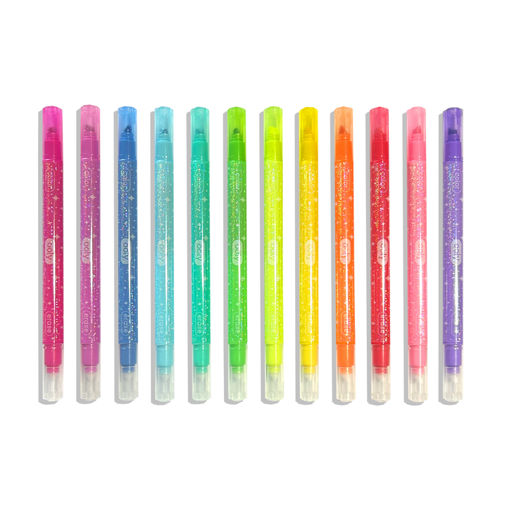 Make no Mistake! Glittery Erasable Markers