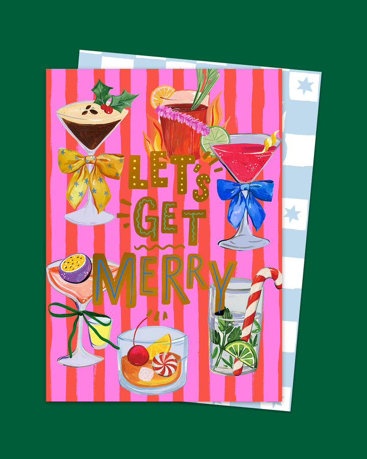 Let's Get Merry Card