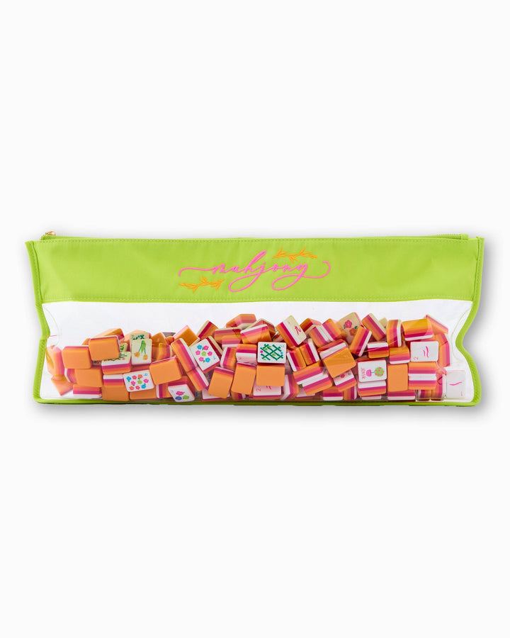 Yellow Mahjong Bag