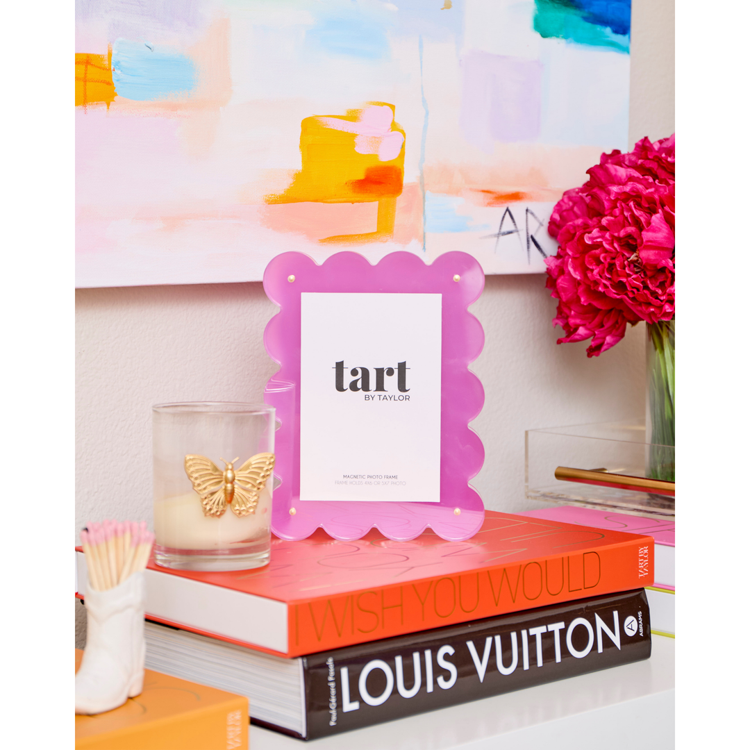 Fuchsia Acrylic Picture Frame