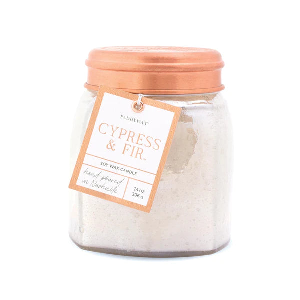 Cypress & Fir Copper Lid Candle
