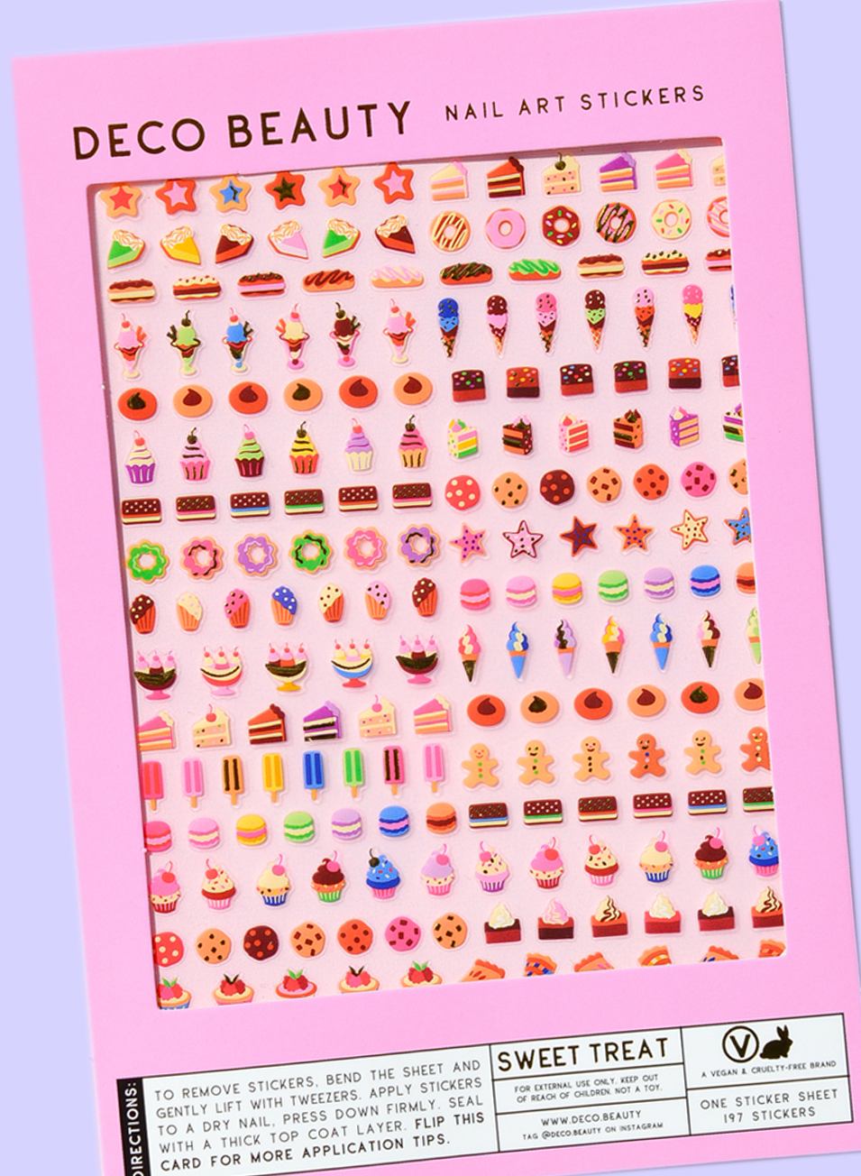 Sweet Treat Nail Art Stickers
