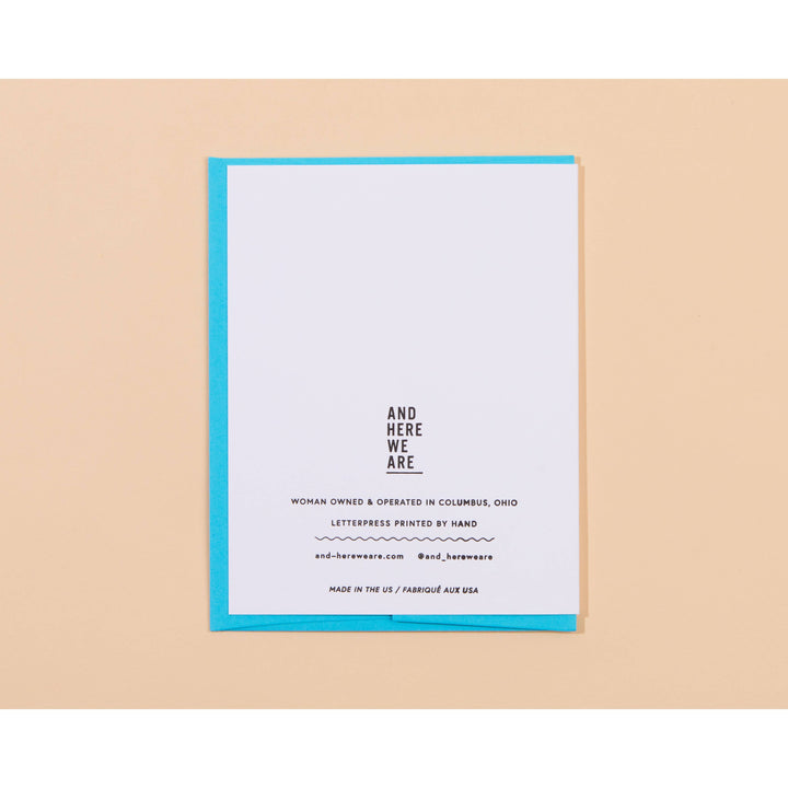 Smiley Thanks Greeting Card