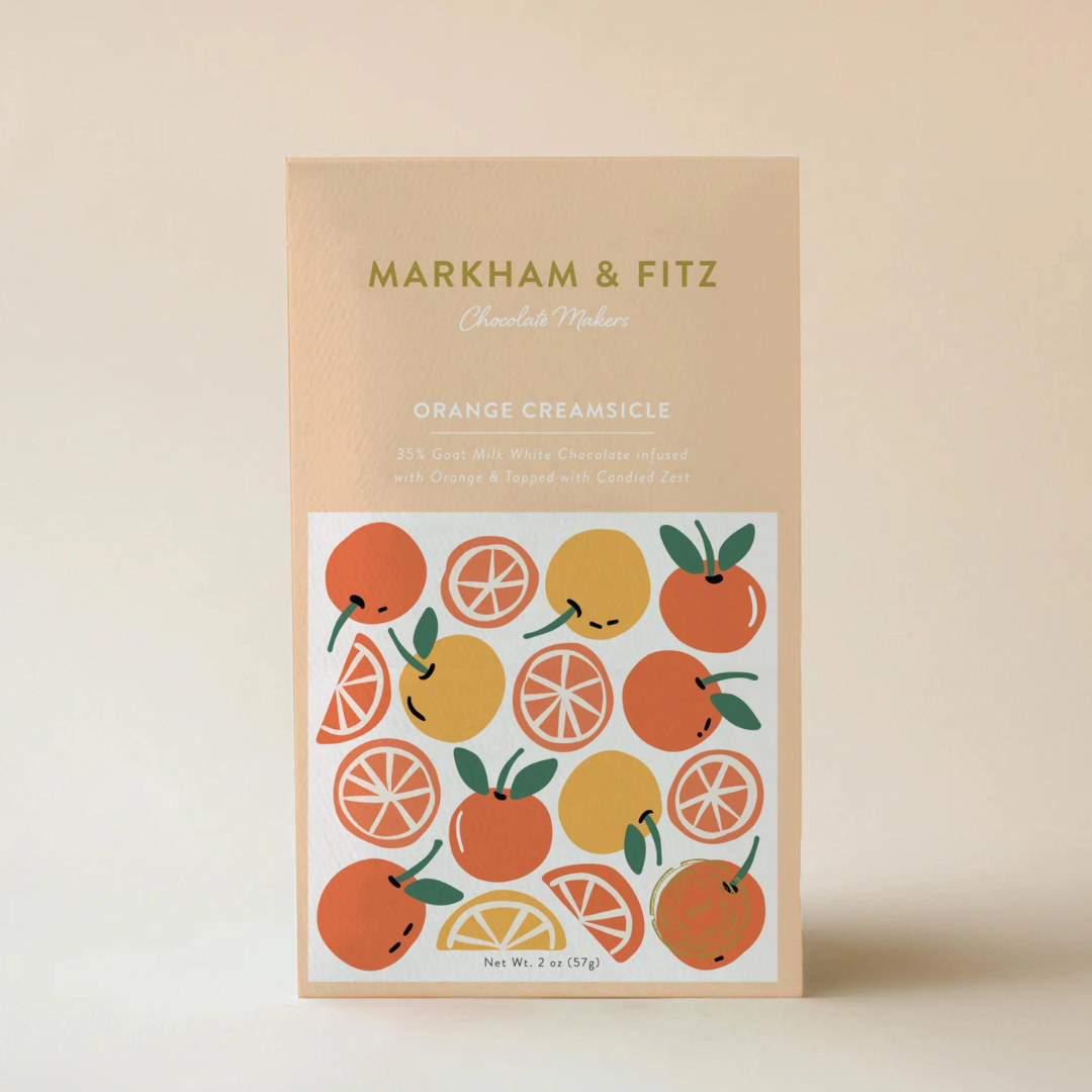 Orange Creamsicle Peruvian White Chocolate Bar