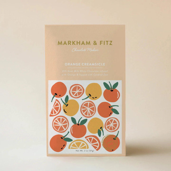 Orange Creamsicle Peruvian White Chocolate Bar