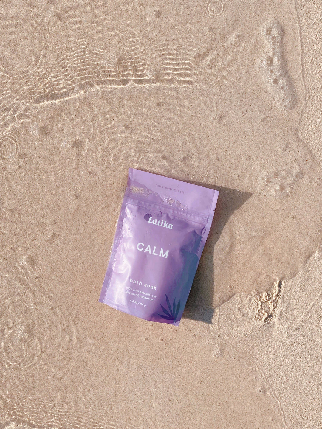 Calm Lavender Mint Epsom Salt Soak
