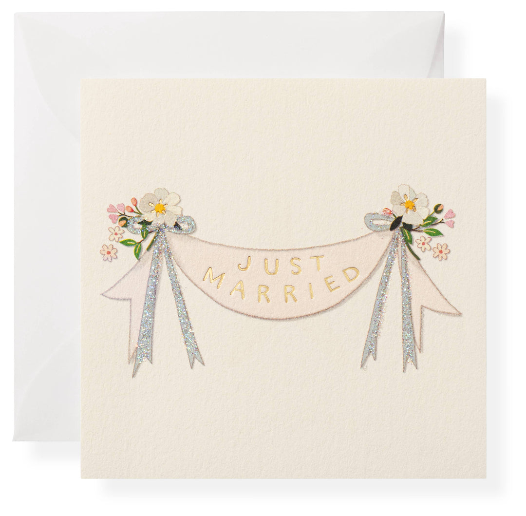 Just Married Individual Gift Enclosure