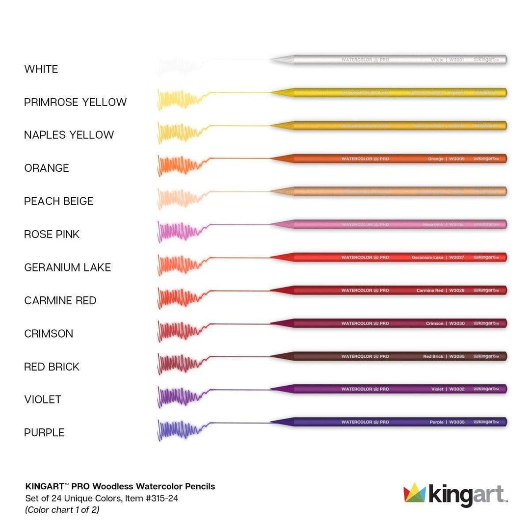 Woodless Watercolor Pencils