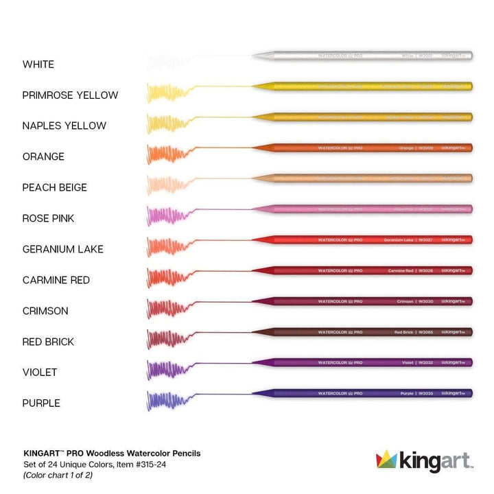 Woodless Watercolor Pencils