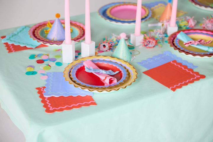 Rainbow Ric Rac Napkins