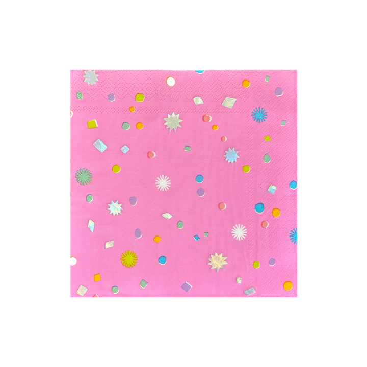 It's A Birthday Confetti Large Napkins