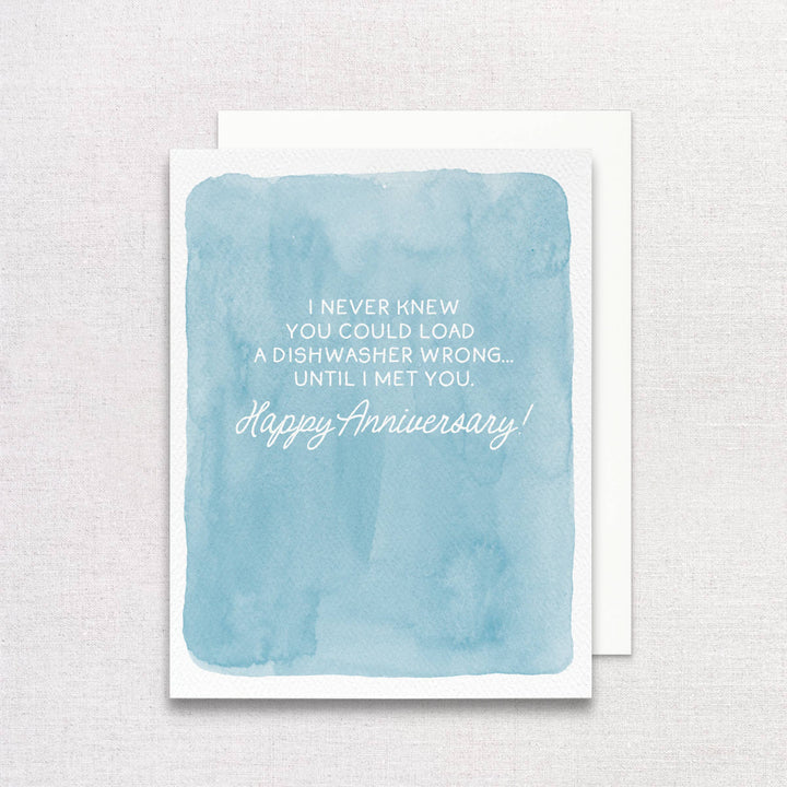 Load the Dishwasher Wrong Greeting Card