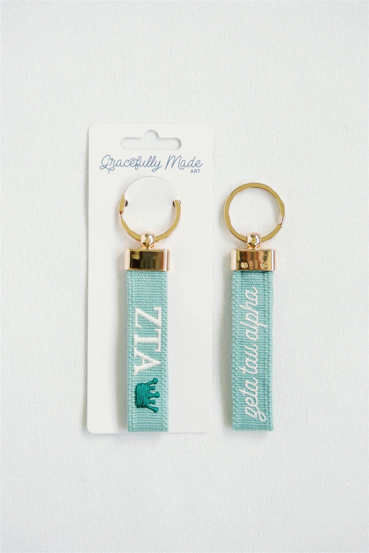Zeta Tau Alpha Keychain