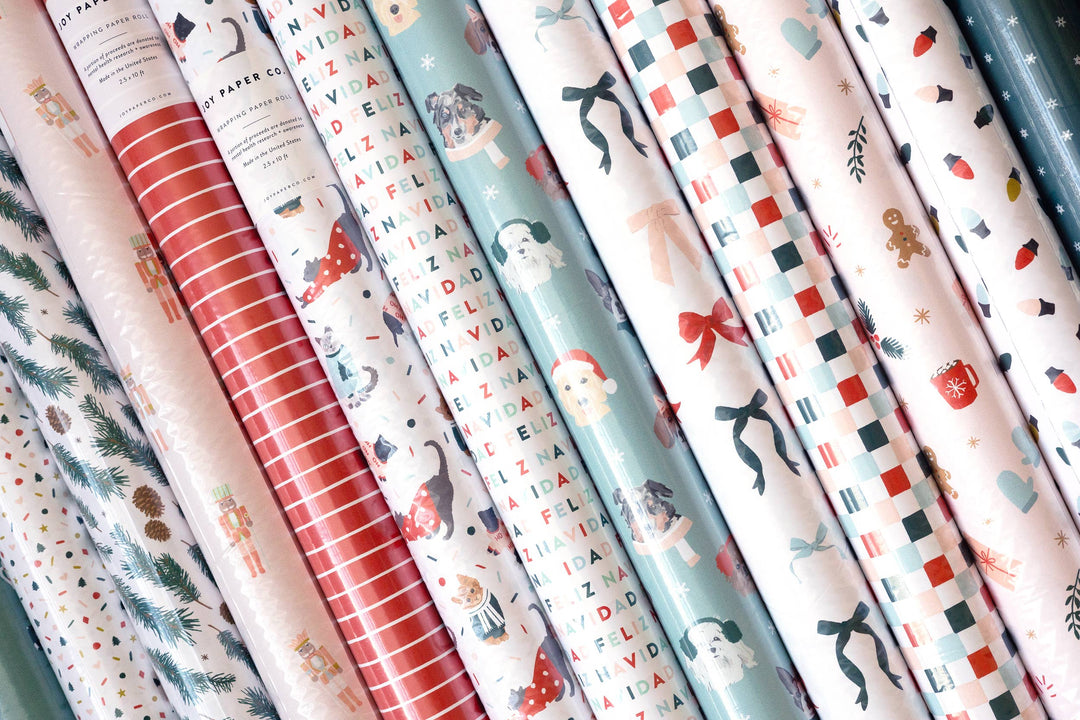 Holiday Lights Wrapping Paper Continuous Roll