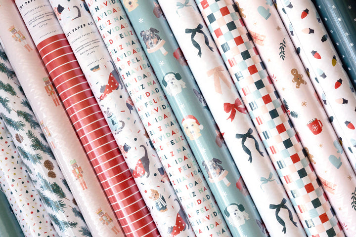 Holiday Lights Wrapping Paper Continuous Roll