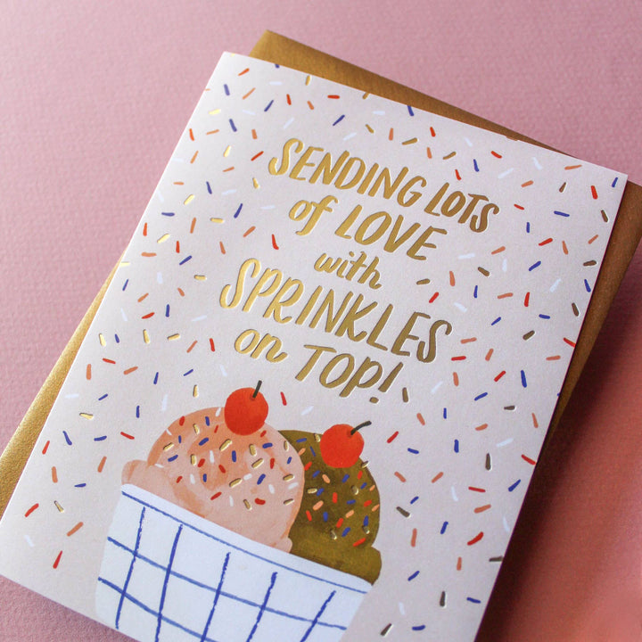 Love & Sprinkles Card