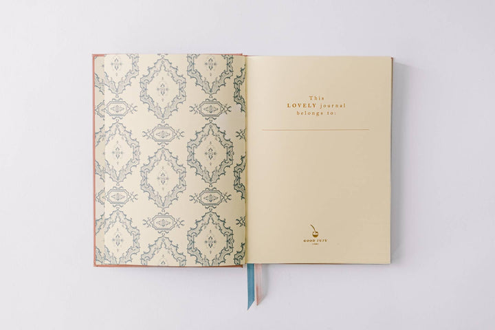 Le Cahier Floral Shield Notebook