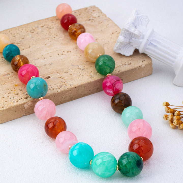 Multi Beaded Necklace