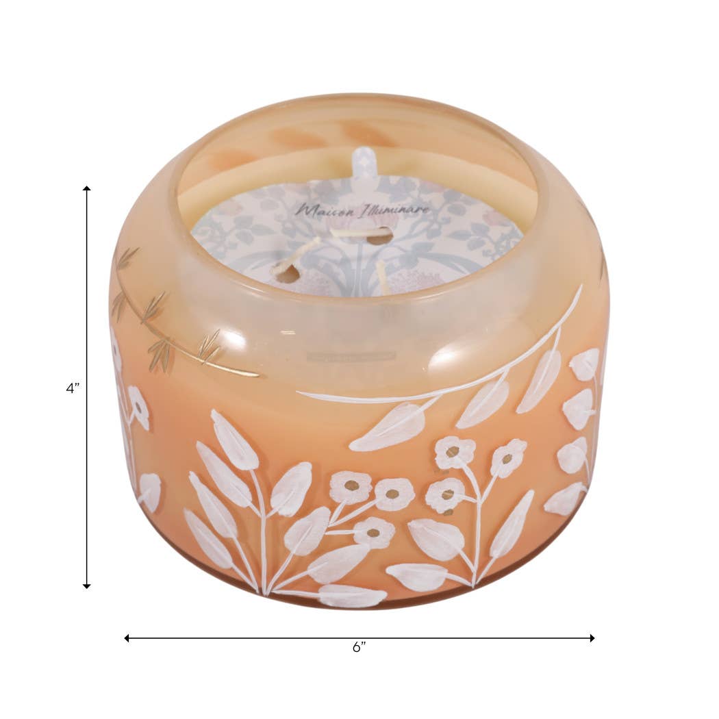 Jasmine Floral Pink Candle