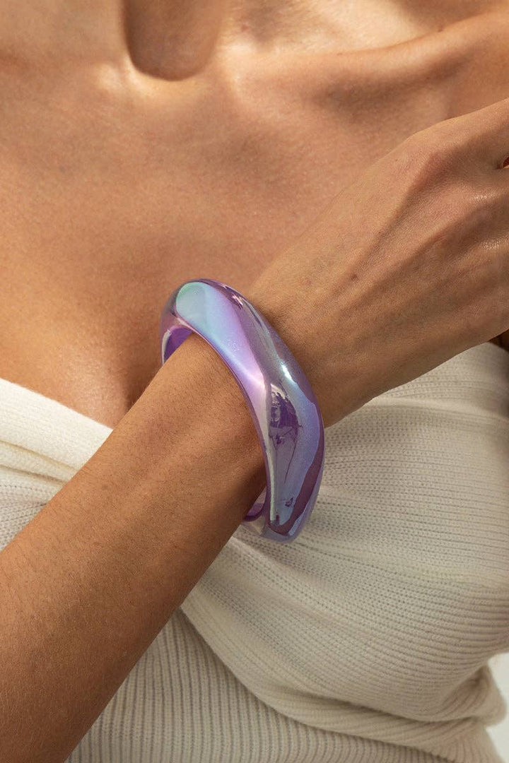 Iridescent Bracelet: Blue